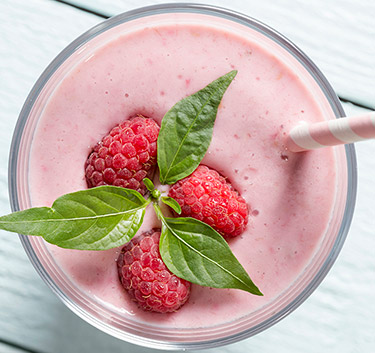 Smoothie rose Magimix.